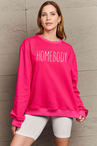 Funny Graphic Sweater  HOMEBODY Graphic Sweatshirt Petite and Plus Size Fashion