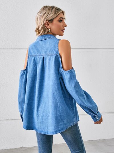 Top, Tops, Blouse, Shirt, denim jacket, denim blouse, Women’s fashion, women’s clothing, cute clothes, women’s clothes, comfortable women’s clothing, outfit ideas