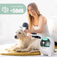 Aoresac Pet Hair Vacuum & Dog Grooming Kit, 12000Pa Strong & Grooming Vacuum Suction 99.99% Pet Hair, Large Capacity Dust Cup, Low Noise, 5 Pet Grooming Tools, Shedding Grooming for Dogs Cats