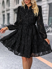 dresses, womens clothes, black long sleeve dresses, casual dresses, lace dresses, trending, cute outfits, outfit ideas, dresses trending on instagram and tiktok, top outfit ideas, outfit ideas, black dress