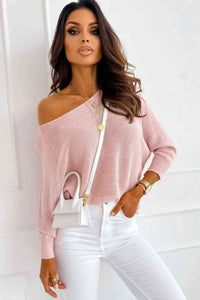 Casual Knit Bow Backless Sweater