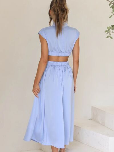 dresses, dress, womens fashion, maxi dresses, midi dresses, cutout dresses, cute dresses, cute clothes, new womens fashion, cheap dresses, turtleneck short sleeve dress, spring dresses, dinner dress, birthday outfit ideas, cute birthday dress, date night dress, nice dresses, designer clothing, blue dress, cut out blue dress, vacation outfit ideas, nice dresses, sexy dress