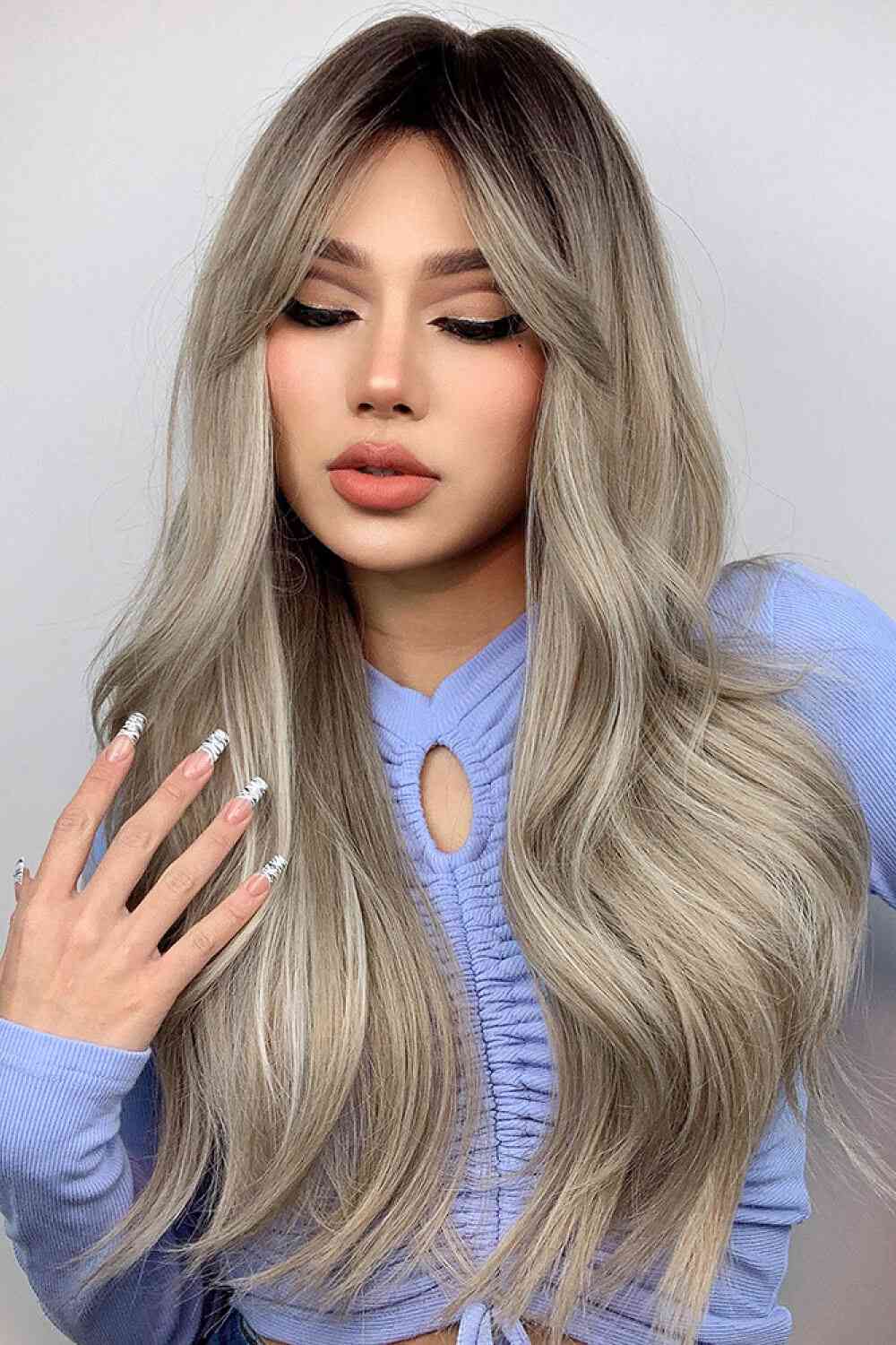 Long Wave Wigs 26 inches Wavy Hair Synthetic