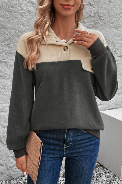 Sweaters, Sweater, sweatshirt, color block top, unique tops, casual sweatshirt, green top, Women’s fashion, women’s clothing, cute clothes, women’s clothes, comfortable women’s clothing, outfit ideas