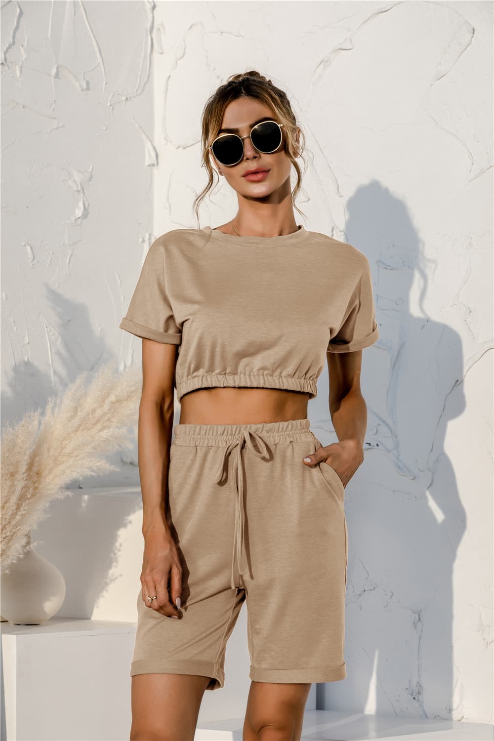 crop top outfits, loungewear, casual clothes, casual clothes for women, two piece outfits, sweat pant outfit for women, back to school clothes, college clothes, casual outfits, popular clothes, tan outfits, nude color clothes, nude sweatpant outfit, crop top sweaters, clothes, popular clothes on tiktok , travel outfits, loungewear , lounge outfits, sleepover outfit ideas, crop tops, short sweaters, short sleeve crop tops