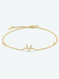 bracelets, initial bracelets, letter V bracelet, letter X bracelet, letter Y bracelet, letter Z bracelet, initial bracelets , dainty bracelets, anniversary gifts, birthday gifts, holiday gifts, kesley jewelry, fashion jewelry, tarnish free jewelry, letter w bracelet, gold bracelets, dainty bracelets