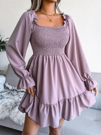 dresses* long sleeve, purple dress*, flowy, dresses for Fall,  dresses, short dress*, church dresses, casual dress*, 