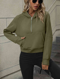 sweaters, hoodies, zip up sweater, hoodie with pockets, basic hoodie, green sweater