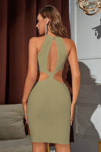 dresses, sexy dress*, olive green cut out dresses, cut out dress, dresses for special occasion, vacation outfits, vacation dress, popular clothes,  popular clothes on tiktok, tiktok brands, birthday dress, cocktail dress*, midi dress*, designer dress*