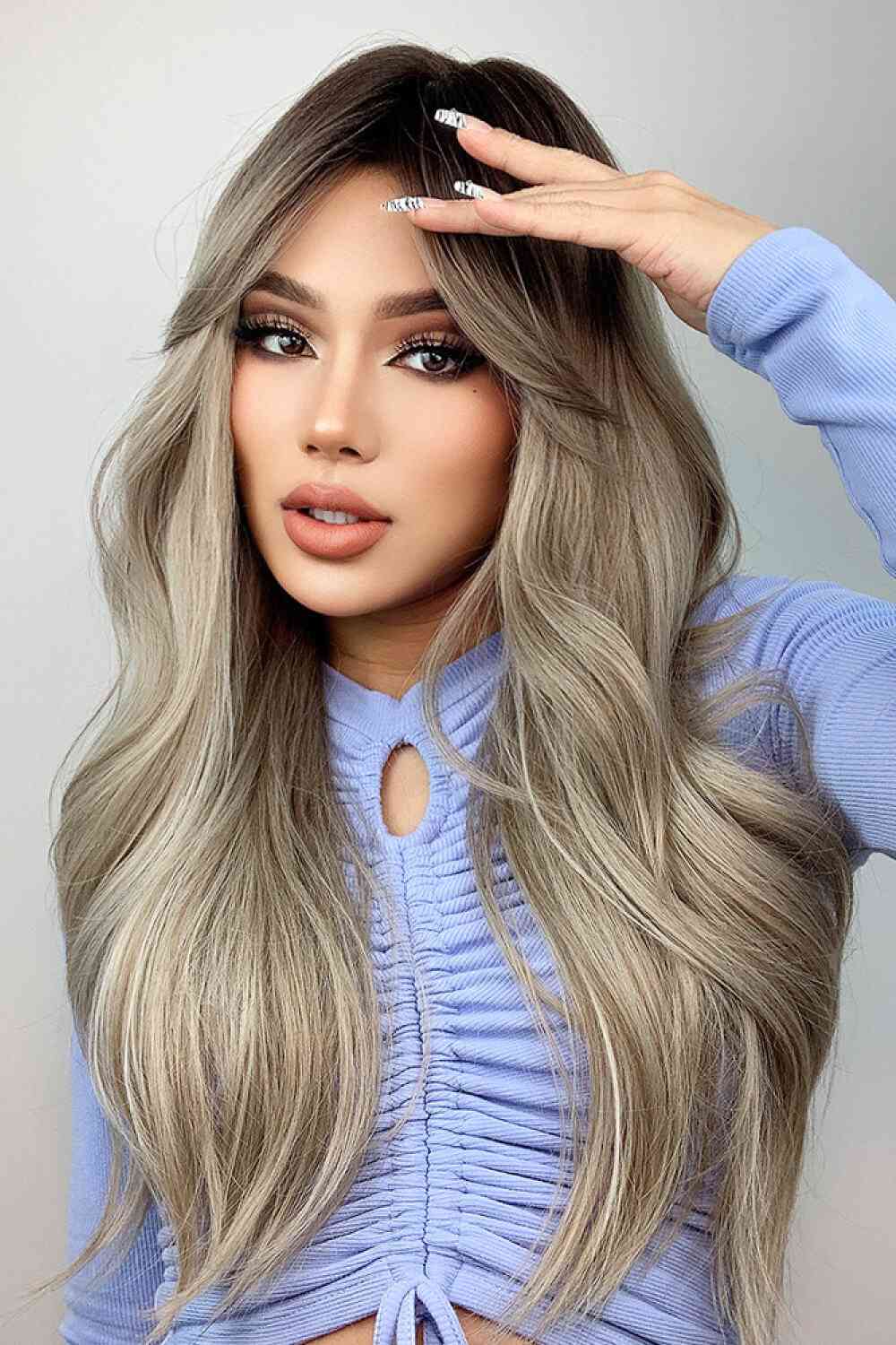 Long Wave Wigs 26 inches Wavy Hair Synthetic