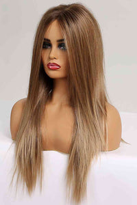 Long Wig, Blonde Wig 13*2" Lace Front Wigs Synthetic Long Straight 26'' 150% Density