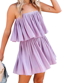 rompers, nice rompers, romper dress, clothes, womens clothing, nice clothes, ilac dress, lilac romper, summer clothes, vacation clothes, vacation outfit ideas, skirt romper, ruffle skirt dress, cute clothes, feminine clothes,  trending fashion, lilac dresses, day dress, sun dress, kesley boutique 