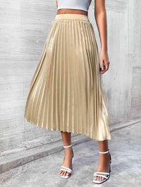 skirts, gold skirts, womens skirts, midi skirts, long skirts, womens clothing, elegant skirts