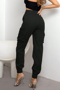 Women's High Waist Cargo Pants