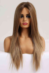 Long Wig, Blonde Wig 13*2" Lace Front Wigs Synthetic Long Straight 26'' 150% Density