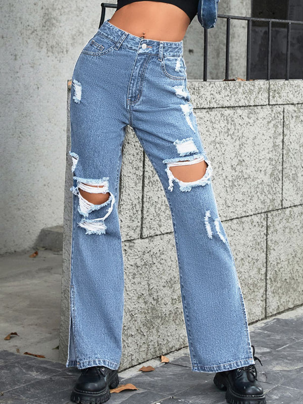 jeans, womens jeans, ripped jeans,bottoms, 