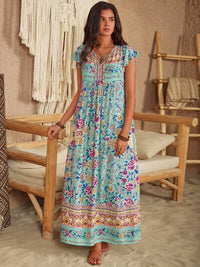 dress, dresses, short sleeve dress, boho dress, long dresses, maxi dress, short sleeve dress, blue dresses, floral dress, casual day dresses, beach dresses, sundress, casaul womens clothing, dresses for the spring, festival fashion, casual work clothes, Kesley Boutique 