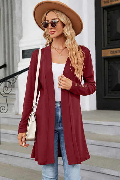 Womens Fashion Open Front Sweater Long Sleeve Cardigan