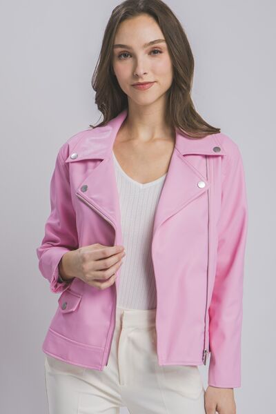 jacket, jackets, pink jacket, zip up jackets, leather jackets, light jackets, jackets for the spring, jackets for the fall, light winter jackets, cute jackets, designer jackets, cool jackets, trending fashion, new womens fashion, jacket with pockets, casual jackets, cheap jackets, designer jacket, jacket with pockets, new womens fashion, tiktok fashion, fashion 2024, outfit ideas, outerwear, womens outerwear, kesley boutique, pink leather jacket 