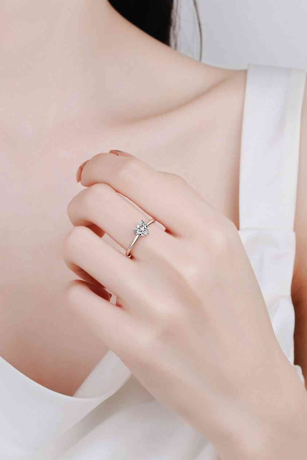 rings, moissanite rings, nice rings, heart shaped rings, fine jewelry, womens jewelry, cute rings, waterproof jewelry, heart shape jewelry, birthday gifts, anniversary gifts, fashion jewelry, trending fashion, tiktok jewelry, tiktok fashion, popular rings, tarnish free jewelry, nice rings, graduation gifts, anniversary gifts, gift for her, gift ideas, cheap engagement rings, promise rings, Kesley Boutique, Kesley Jewelry, fashion 2024, trending fashion, nice jewelry, heart jewelry, silver rings