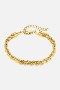 Chunky Twisted Chain Choker Necklace 18K Gold Plated Luxury Fashion Jewelry