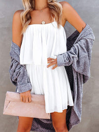 rompers, nice rompers, White  romper, romper dress, clothes, womens clothing, nice clothes, ilac dress, lilac romper, summer clothes, vacation clothes, vacation outfit ideas, skirt romper, ruffle skirt dress, cute clothes, feminine clothes, trending fashion, lilac dresses, day dress, sun dress, kesley boutique, playsuits, white clothes, white dress, short white dress, beach clothes, beach dress, white jumpsuit 