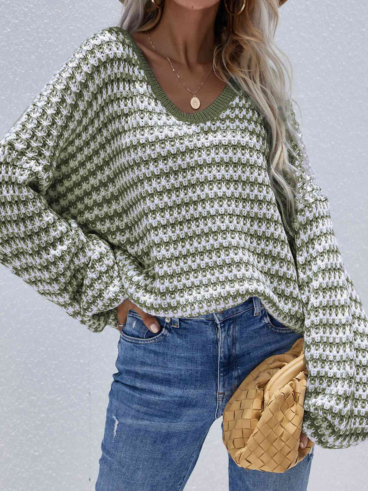 sweater, pull over sweater, drop shoulder top, vneck sweater, cute sweaters, casual sweaters, green sweater