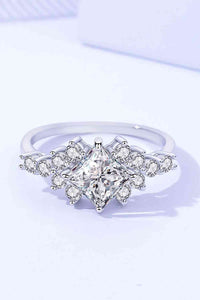 1.38 Carat Moissanite Ring Luxury Fine Jewelry