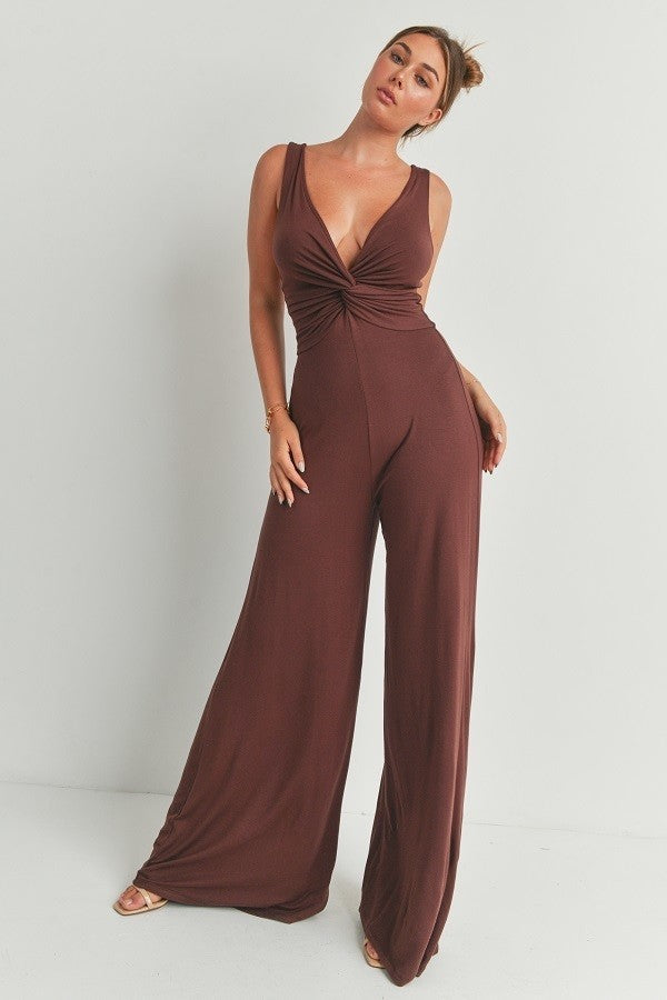 Wide Leg Jumpsuit Comfortable Boho Fashion Long Pants Romper