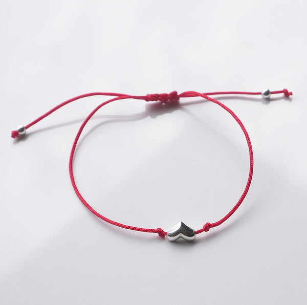 bracelets, silver bracelet, 925 sterling silver bracelets, red string bracelets, adjustable bracelets, bracelets for good luck, goft ideas, anniversary gift ideas, birthday gift ideas, friendship bracelets , statement jewelry, fashion jewelry, trending on tiktok, heart jewelry, Kesley Boutique, Nice bracelet, fine jewelry , red string bracelets, heart jewelry, love bracelets, birthday gifts, anniversary gifts