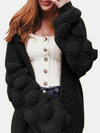 Open Front Oversized Fashion Long Sleeve Cardigan Sweater