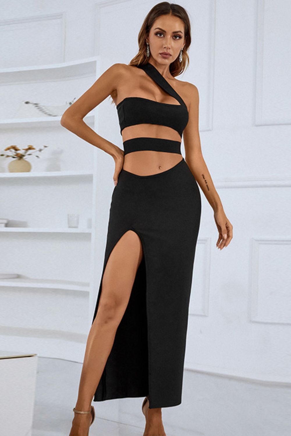 sexy dress, black dress, cutout dress, bodycon dress, womens clothing,womens fashion party dress, nye dress,birthdya dress, dinner dress, slit dress, cutout dress, designer clothing, sexy dresses, evening dresses, dinner dress, black clothing,, popular dresses