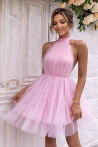 dress, dresses, cute dresses, pink dresses, short dresses, womens fashion, womens clothing, party dresses, cute dresses, dress with ruffles, birthday outfit ideas, nice womens dresses, backless dresses