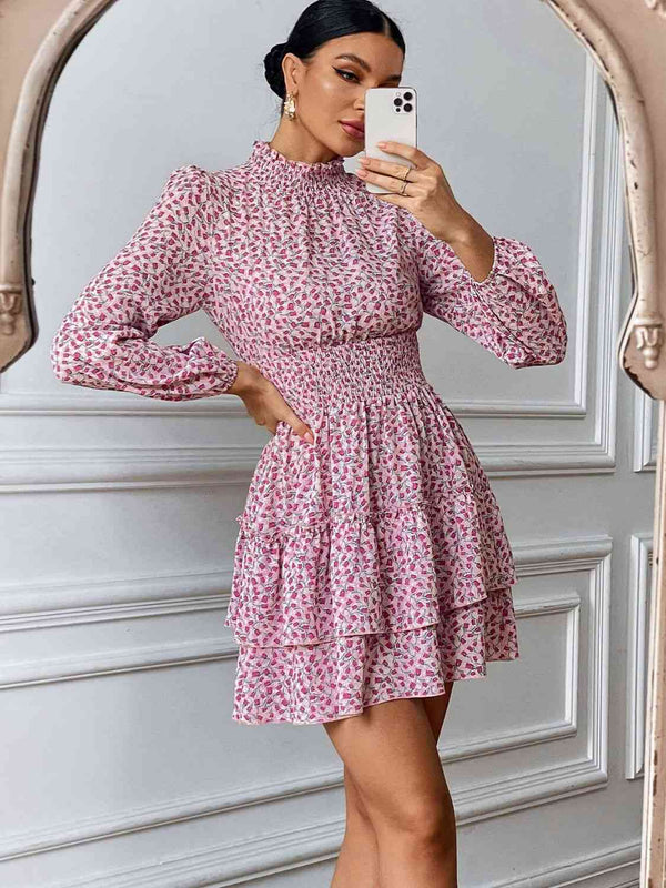 dresses, casual dresses, turtleneck dress, mock neck dress, casual dresses, long sleeve floral dress, sewxy casual dresses, mock neck long sleeve dress, puff dress, ruffle dress with long sleeve, popular dresses,, light dresses, casual day dress, womens clothing, womens fashion, outfit ideas, school clothes, clothes for teens