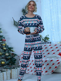 pajamas, christmas pajamas, long sleeve pajamas, pajama sets, loungewear