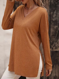 Top, Tops, Blouse, Shirt, long sleeve top, casual top, orange blouse, orange top, Women’s fashion, women’s clothing, cute clothes, women’s clothes, comfortable women’s clothing, outfit ideas