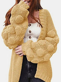 Open Front Oversized Fashion Long Sleeve Cardigan Sweater