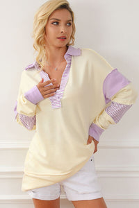 shirts, long sleeve shirts, tops, blouses, long sleeve tops, womens clothing, womens fashion, womens sweaters, womens casual tops, womens casual clothing, cute tops, cute shirts, nice shirts, nice long sleeve shirts, yellow shorts, striped shirts, striped tops, comfortable shirts , lose shirts, trending fashion, birthday gifts, anniversary gifts, nice womens clothing