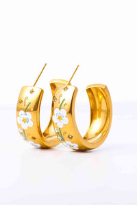 earrings, hoop earrings, gold earrings, cute earrings, flower earrings, jewelry trending on tiktok, jewelry websites, womens earrings, birthdya gifts, anniversary gifts, graduation gifts, nice jewelry, waterproof earrings, fashion jewelry, fine jewelry, gold jewelry, earring ideas, nice earrings, boho earrings 