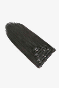 Indian Human Hair Clip-in Hair Extensions 20 inches long Straight Hair   120g