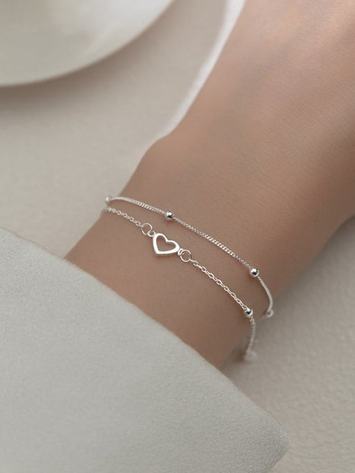 bracelets, white gold, silver, heart, love, anniversary, best friend bracelets, luxury, designer .925 sterling silver, nickel free bracelet and jewelry, gift idea, popular jewelry and bracelets, top influencer jewelry brands