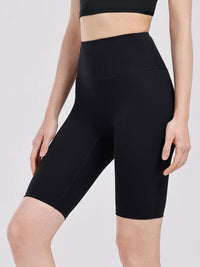 Yoga Shorts Nylon High Waist Active Sports Shorts Fast Dry