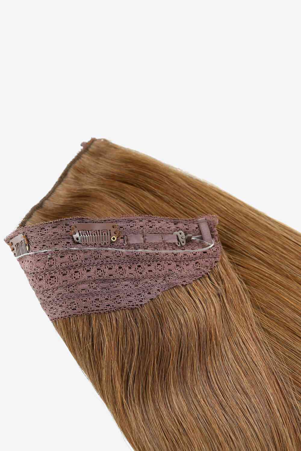 Indian Human Hair Clip on extensions 18 inches Long Straight Hair