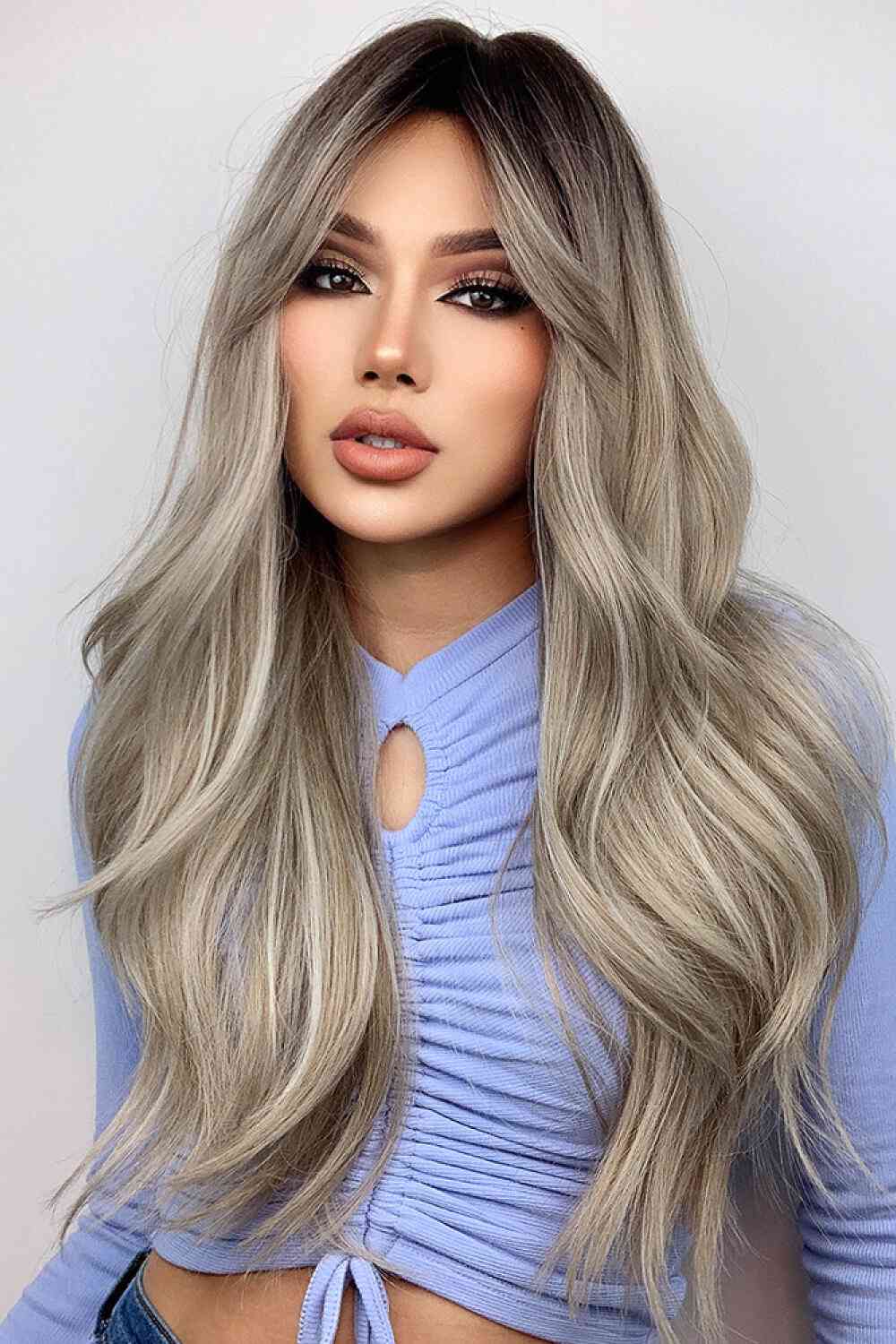 Long Wave Wigs 26 inches Wavy Hair Synthetic