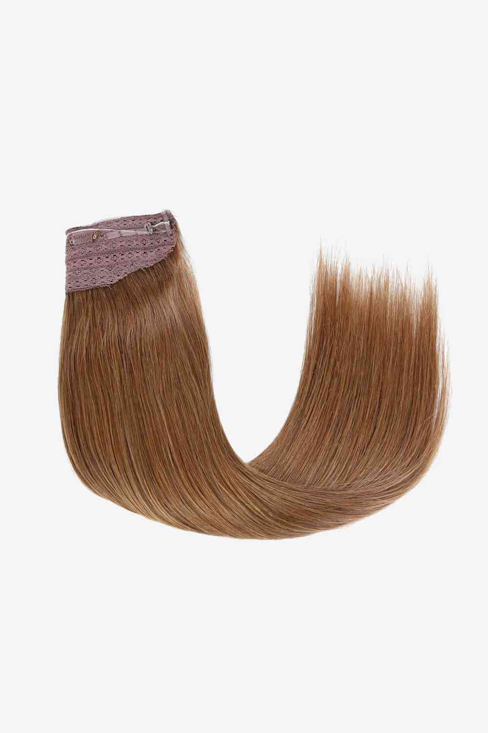 Hair Extensions Fully Handmade Straight Indian Human Halo Hair 22 inches Long Hair Premium