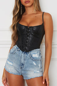 Scoop Neck Spaghetti Strap Cami