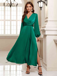 dresses, long sleeve dress, work dress, dresses for older women, nice long sleeve dresses, satin dresses, silk dress, long sleeve dresses, womens fashion, womens fashion 2024, new womens clothing, green dress, green dresses, flowy dress, flowy dresses, trending fashion, outfit ideas, popular dresses