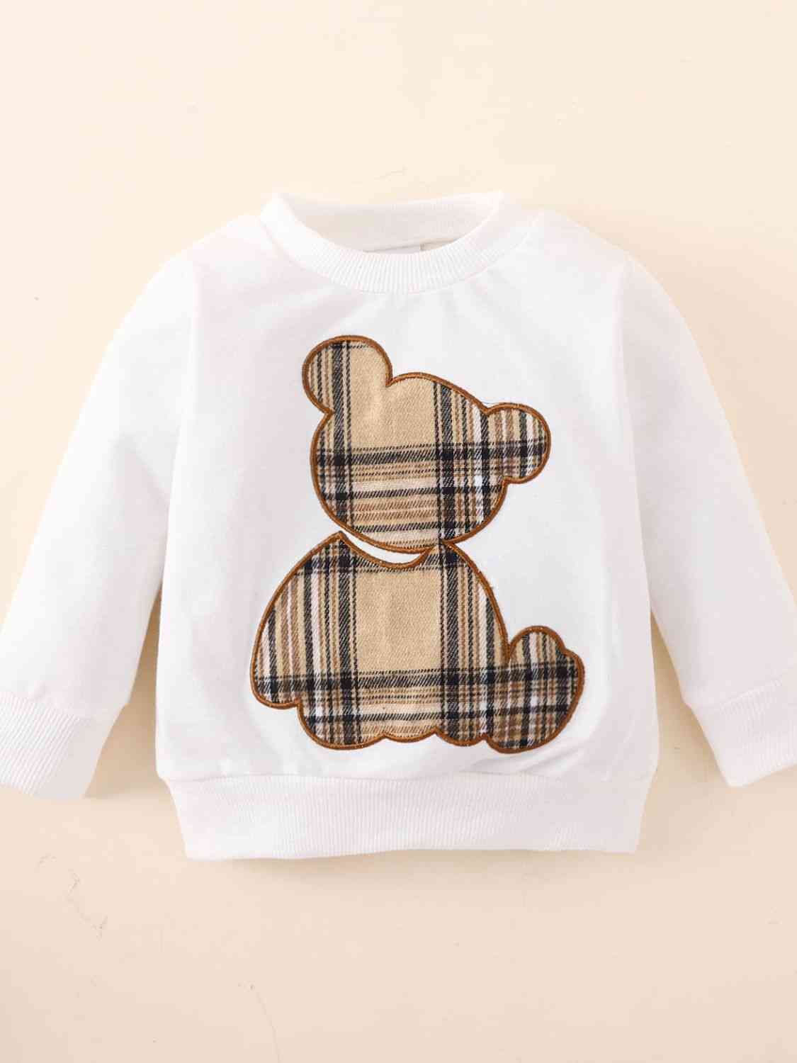 Baby Bear Graphic Sweatshirt and Joggers Set Baby Clothing Fashion and Gifts