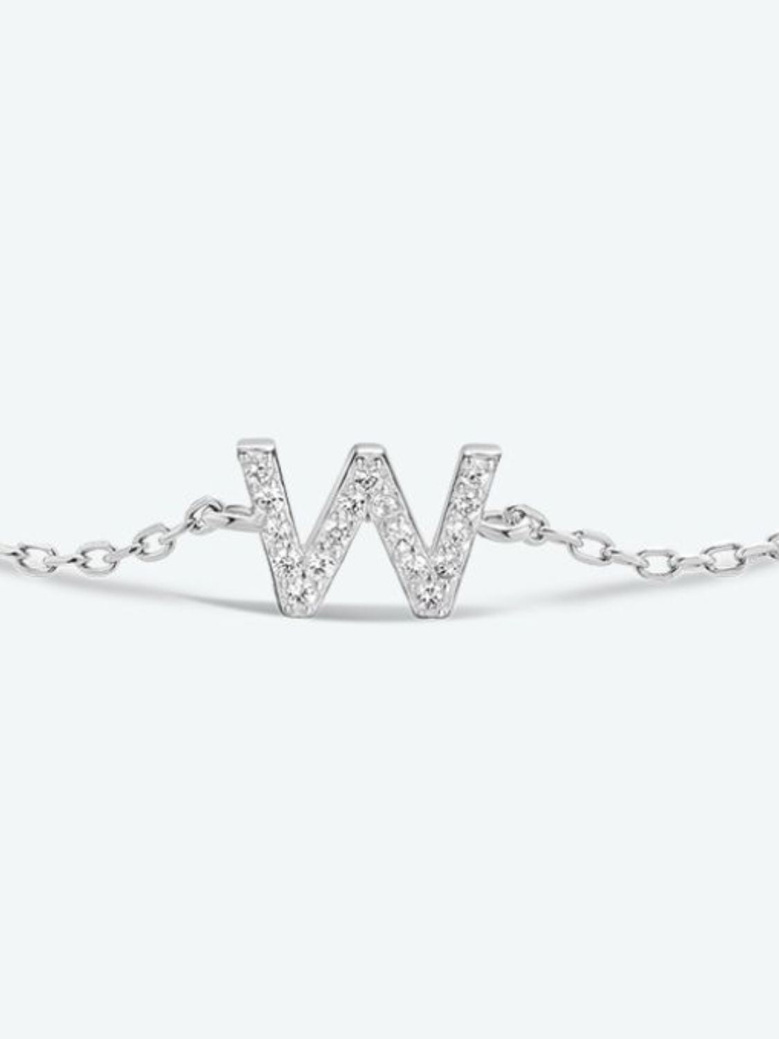 bracelets, initial bracelets, letter V bracelet, letter X bracelet, letter Y bracelet, letter Z bracelet, initial bracelets , dainty bracelets, anniversary gifts, birthday gifts, holiday gifts, kesley jewelry, fashion jewelry, tarnish free jewelry, letter W bracelet