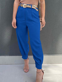 High Waisted Cropped Trouser Pants for Ladies  Dress Pants